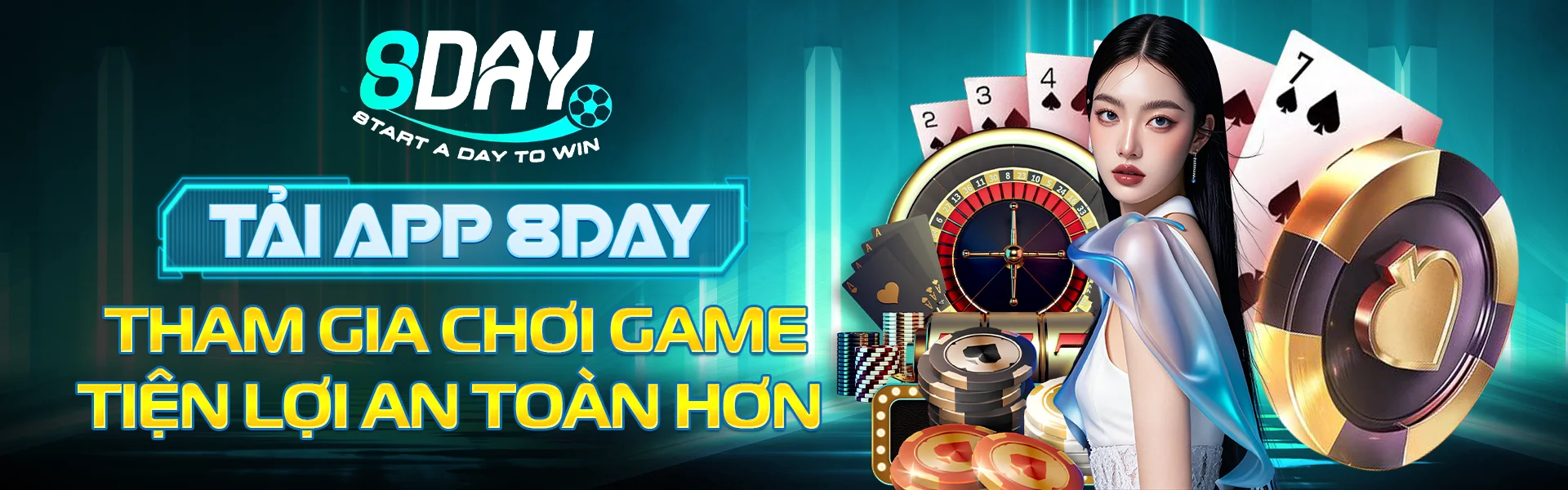 Tải app 8DAY Tham Gia Chơi Game Tiện Lợi An Toàn Hơn